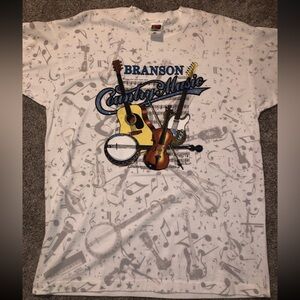 💙 1994 Branson (Missouri) Country Music t-shirt - all over print - Size XL